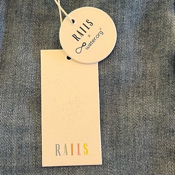 RAILS THE LARCHMONT HIGH RISE SKINNY STRETCH DENIM JEANS NWT WOMEN'S SIZE 26 - Picture 9 of 16